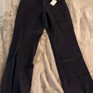Croft & Barrow Women's dark trouser Jeans